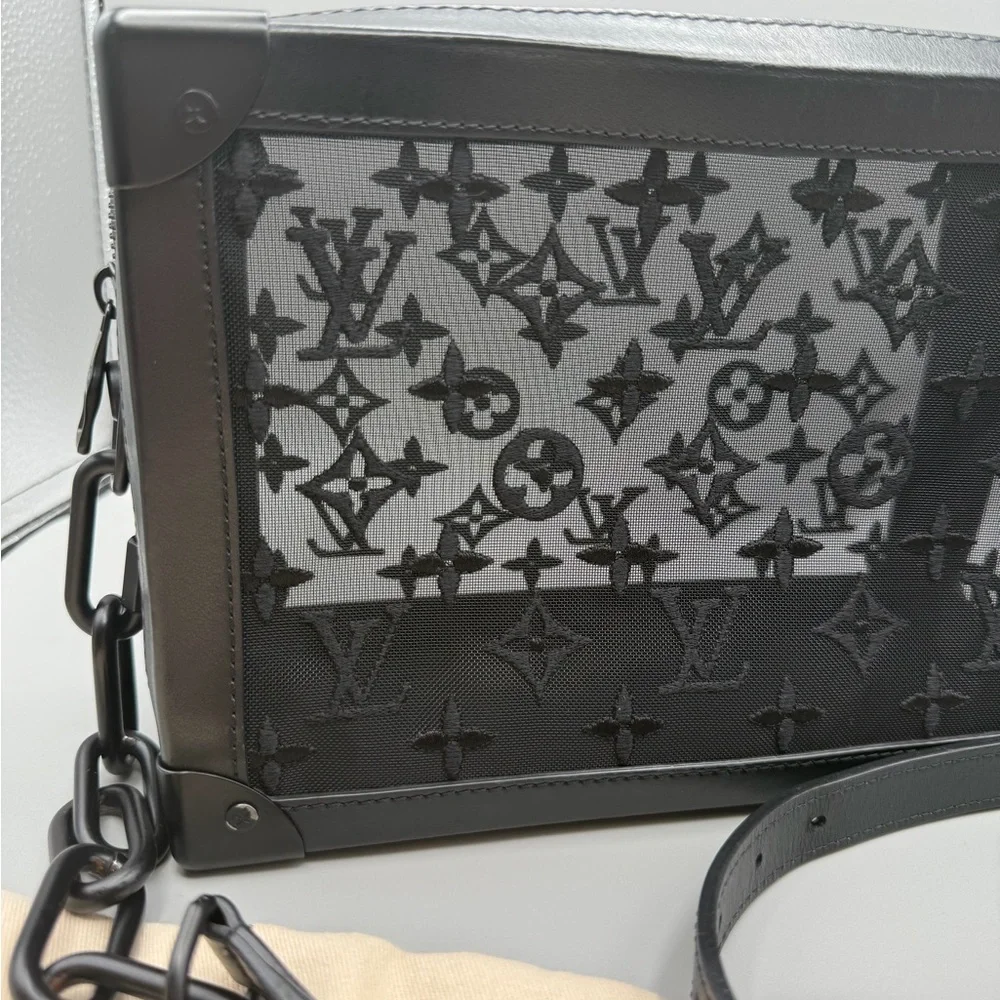 Louis Vuitton See Through Monogram Virgil Abloh Soft-Trunk Noir - Picture 2 of 7